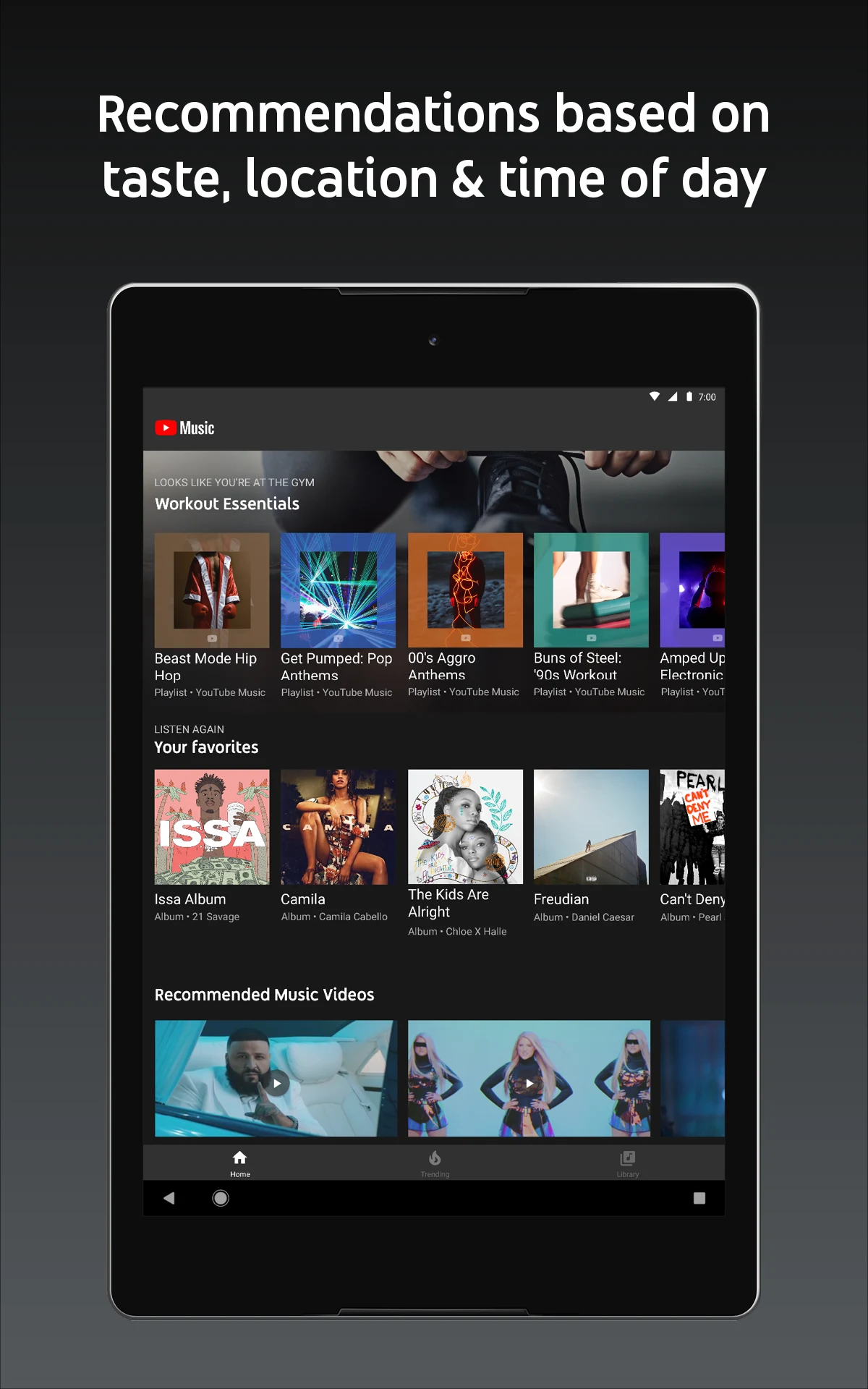YouTube Music screenshot